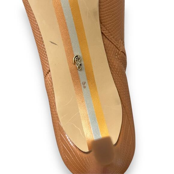 Sam Edelman Uma leather pointed toe knee high mid heel boots NEW - Picture 11 of 12